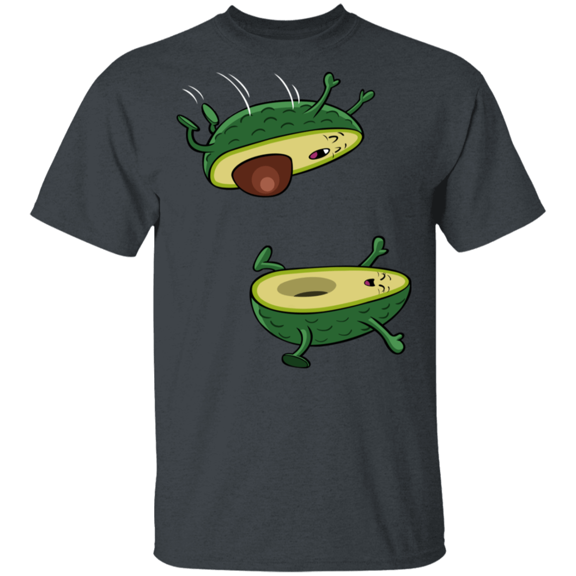 T-Shirts Dark Heather / S Jump Avocado T-Shirt