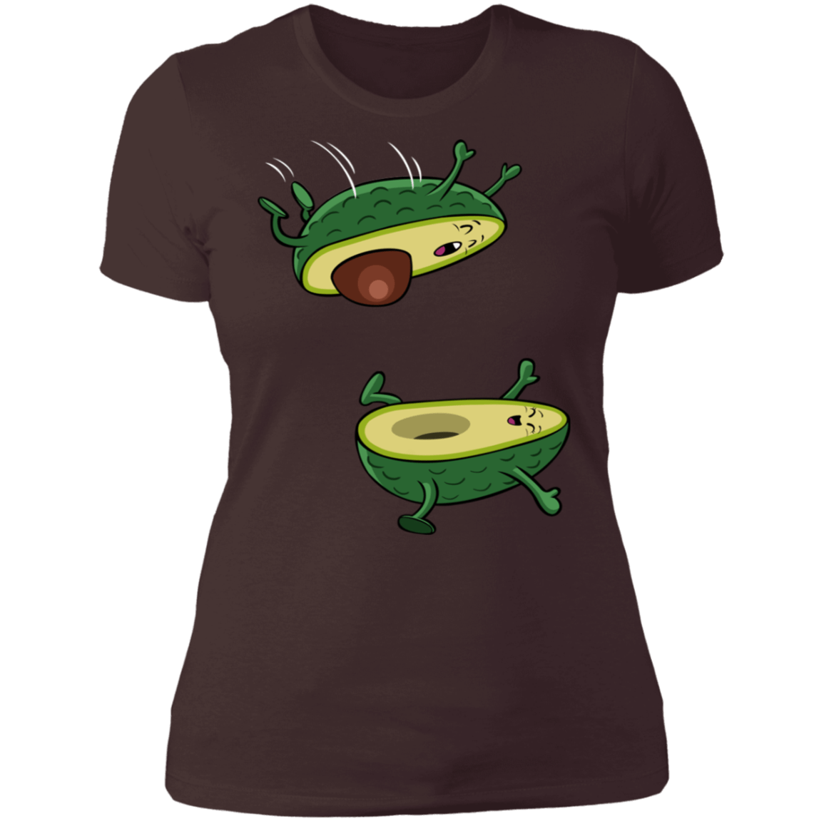 T-Shirts Dark Chocolate / S Jump Avocado Women's Premium T-Shirt
