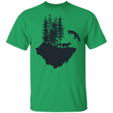 T-Shirts Irish Green / S Jumping Fox T-Shirt