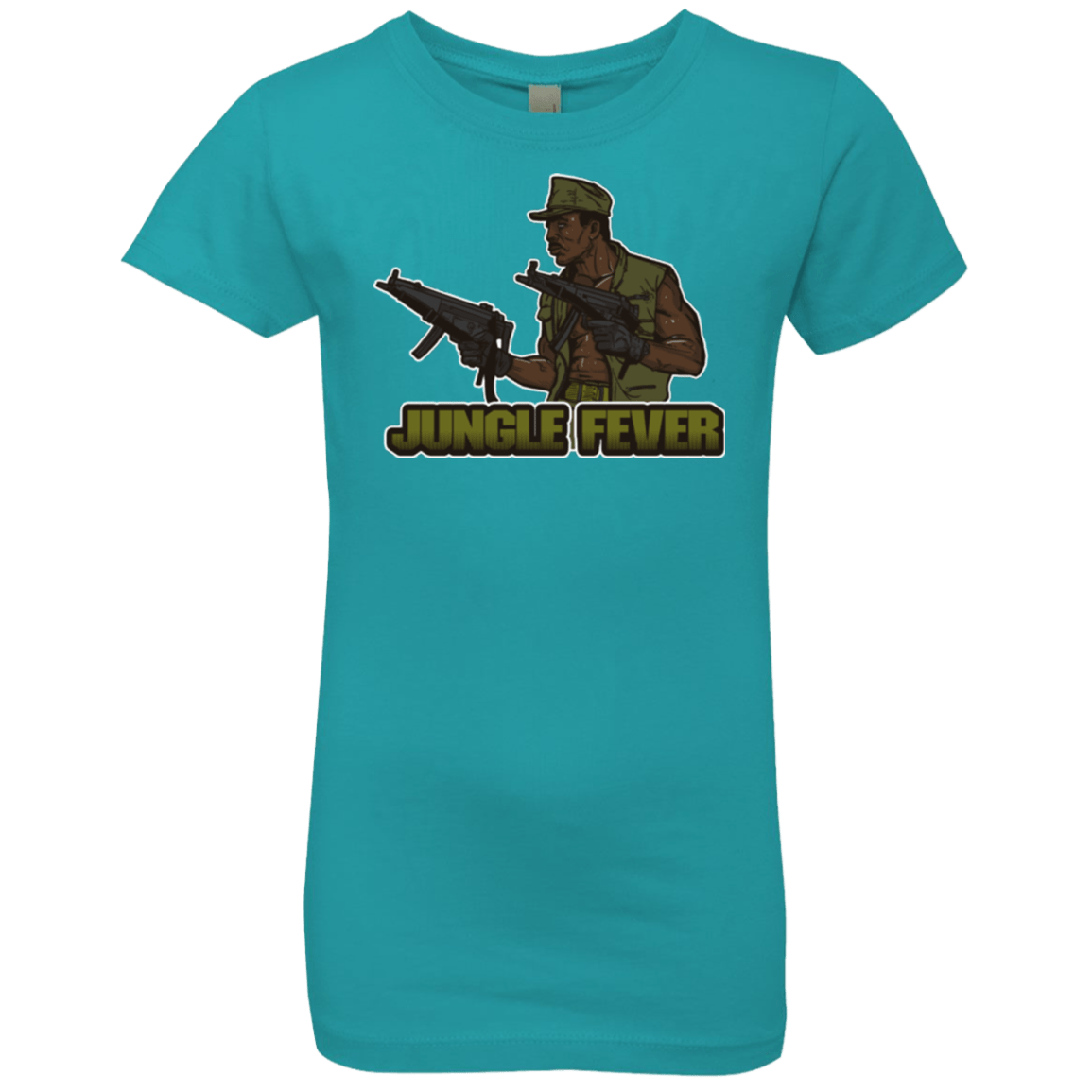 T-Shirts Tahiti Blue / YXS Jungle Fever Girls Premium T-Shirt