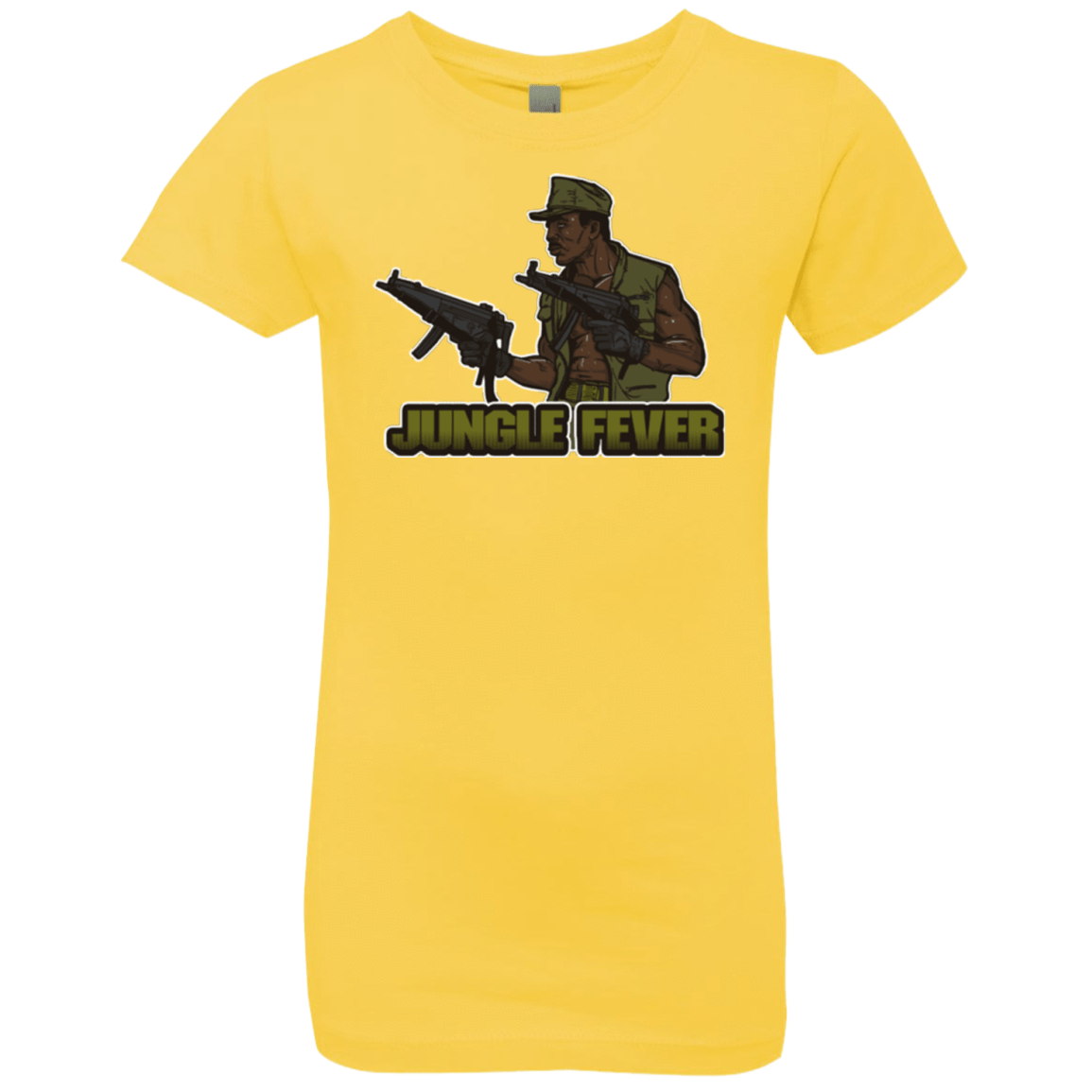 T-Shirts Vibrant Yellow / YXS Jungle Fever Girls Premium T-Shirt