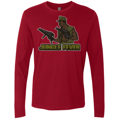T-Shirts Cardinal / Small Jungle Fever Men's Premium Long Sleeve