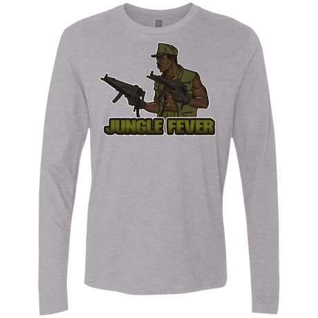 T-Shirts Heather Grey / Small Jungle Fever Men's Premium Long Sleeve