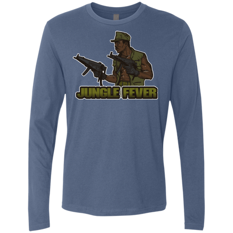 T-Shirts Indigo / Small Jungle Fever Men's Premium Long Sleeve