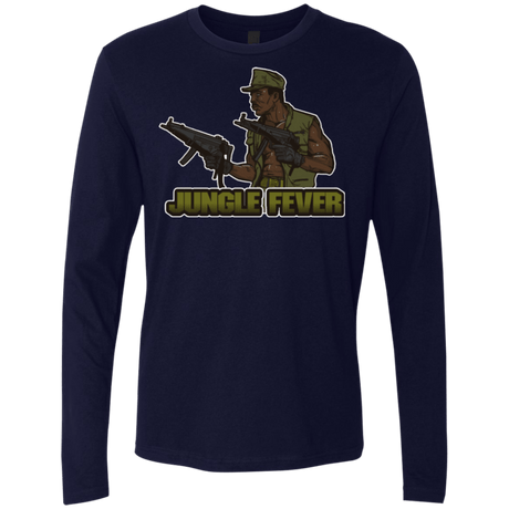 T-Shirts Midnight Navy / Small Jungle Fever Men's Premium Long Sleeve