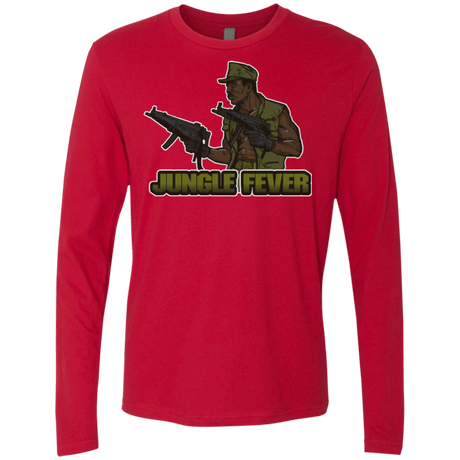 T-Shirts Red / Small Jungle Fever Men's Premium Long Sleeve