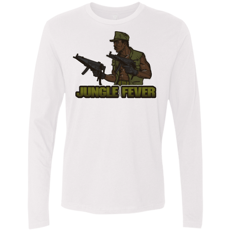 T-Shirts White / Small Jungle Fever Men's Premium Long Sleeve
