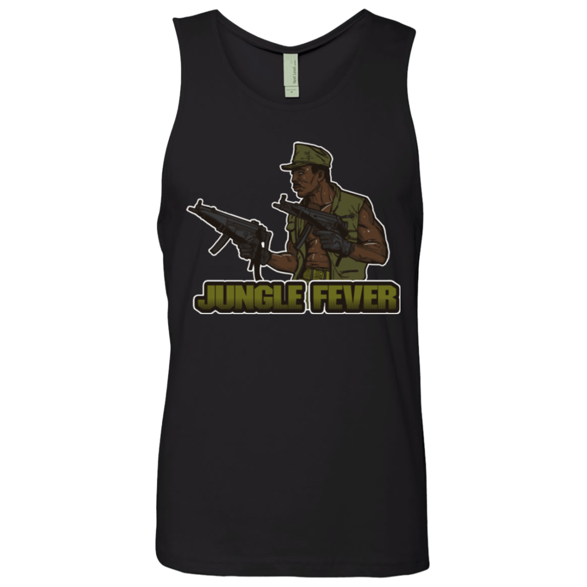 T-Shirts Black / Small Jungle Fever Men's Premium Tank Top