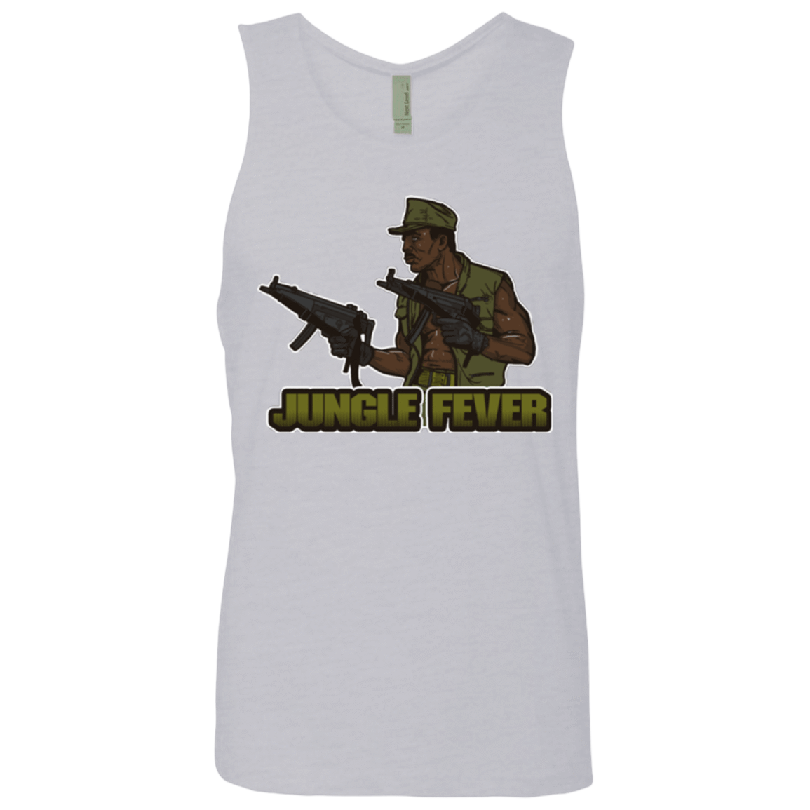 T-Shirts Heather Grey / Small Jungle Fever Men's Premium Tank Top