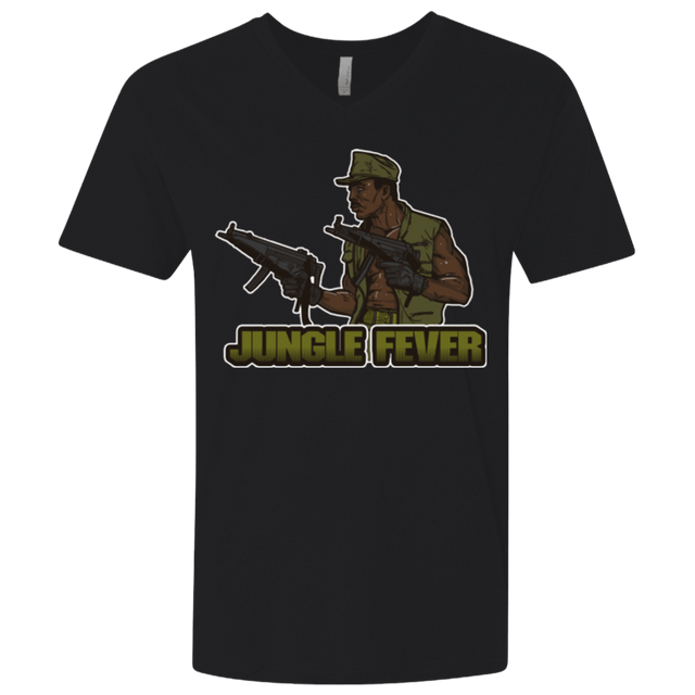 T-Shirts Black / X-Small Jungle Fever Men's Premium V-Neck