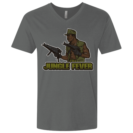 T-Shirts Heavy Metal / X-Small Jungle Fever Men's Premium V-Neck