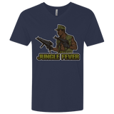 T-Shirts Midnight Navy / X-Small Jungle Fever Men's Premium V-Neck