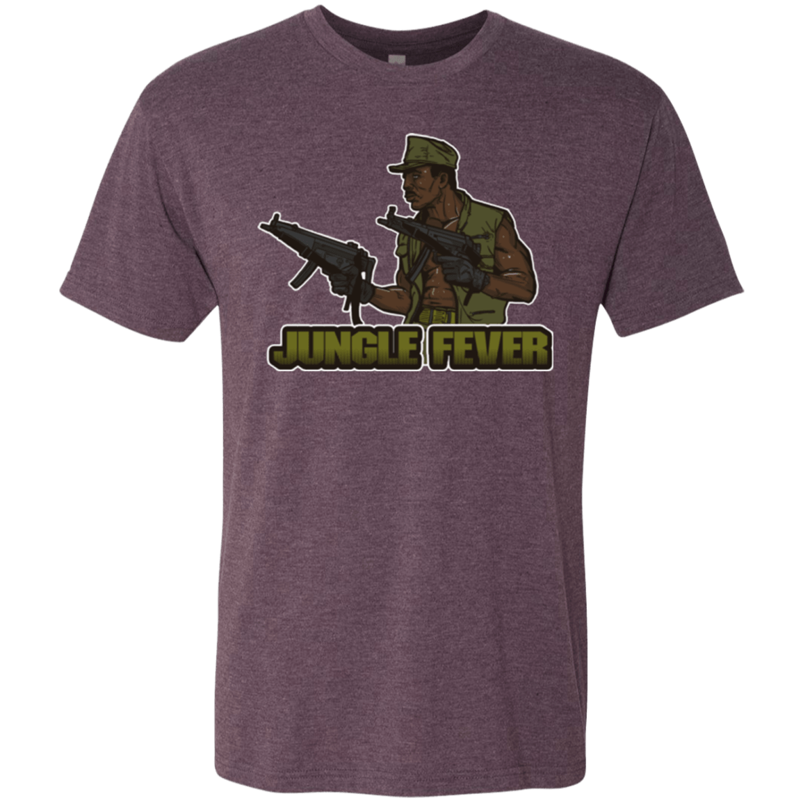 T-Shirts Vintage Purple / Small Jungle Fever Men's Triblend T-Shirt