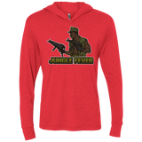 T-Shirts Vintage Red / X-Small Jungle Fever Triblend Long Sleeve Hoodie Tee