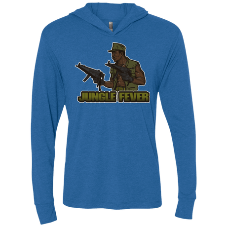 T-Shirts Vintage Royal / X-Small Jungle Fever Triblend Long Sleeve Hoodie Tee