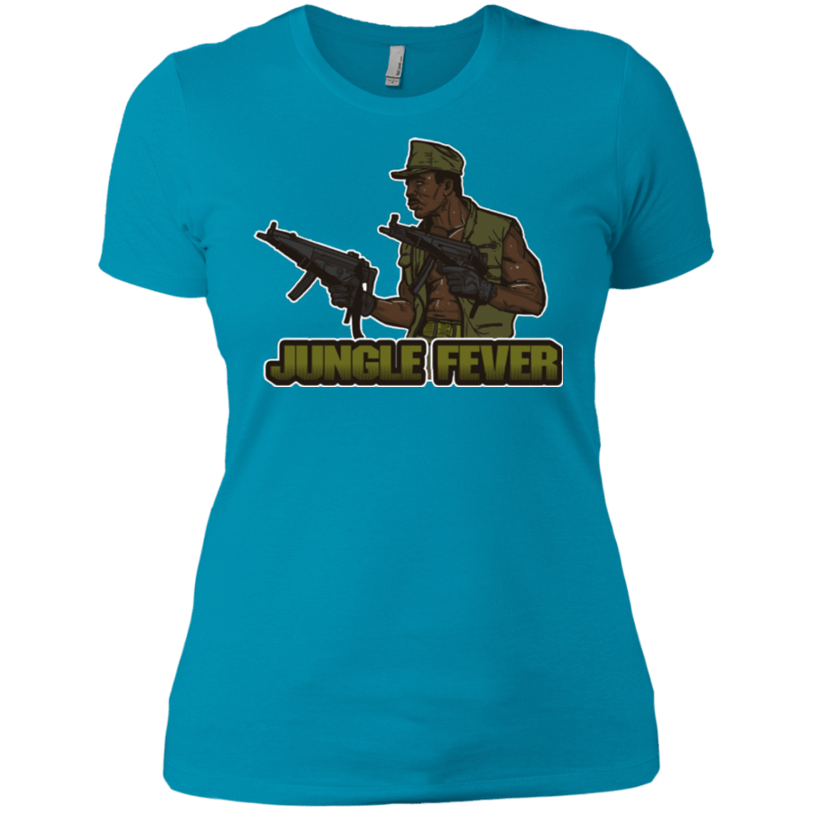 T-Shirts Turquoise / X-Small Jungle Fever Women's Premium T-Shirt