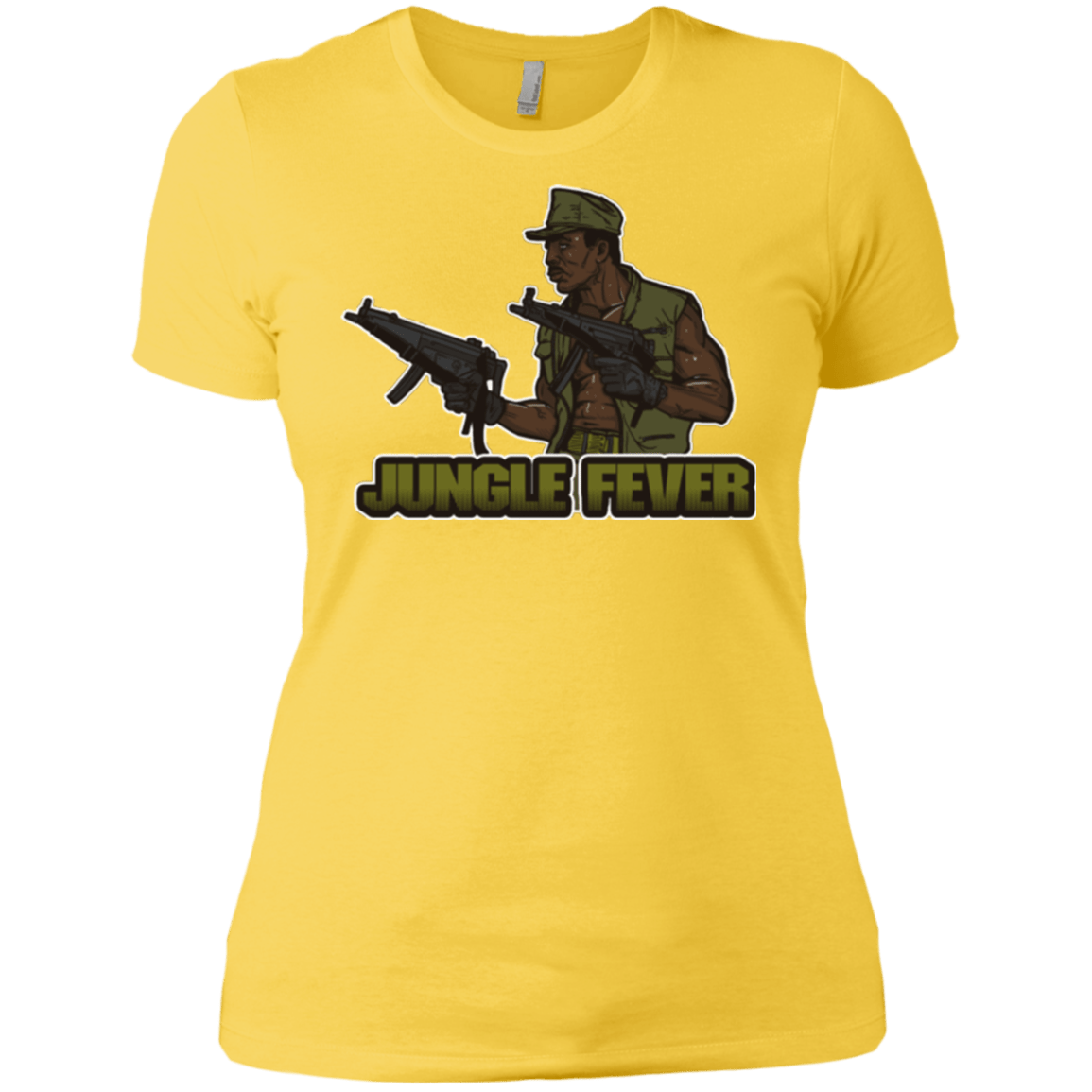 T-Shirts Vibrant Yellow / X-Small Jungle Fever Women's Premium T-Shirt