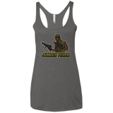 T-Shirts Premium Heather / X-Small Jungle Fever Women's Triblend Racerback Tank