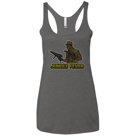 T-Shirts Premium Heather / X-Small Jungle Fever Women's Triblend Racerback Tank
