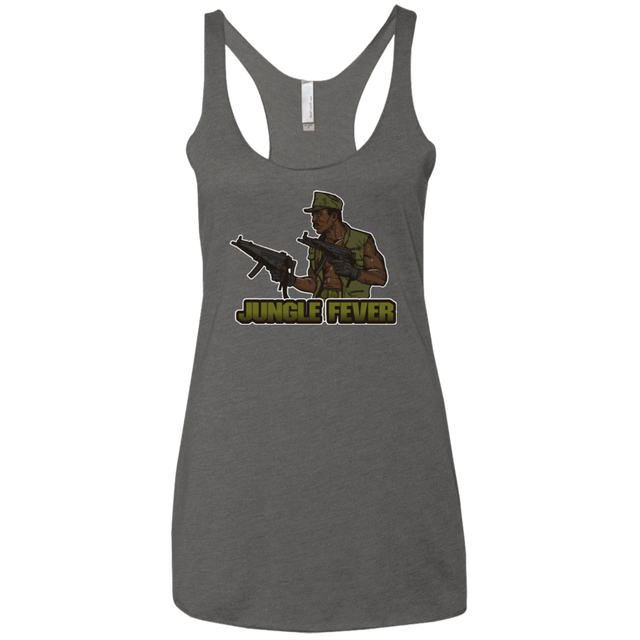 T-Shirts Premium Heather / X-Small Jungle Fever Women's Triblend Racerback Tank