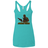 T-Shirts Tahiti Blue / X-Small Jungle Fever Women's Triblend Racerback Tank