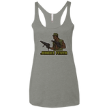 T-Shirts Venetian Grey / X-Small Jungle Fever Women's Triblend Racerback Tank