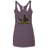 T-Shirts Vintage Purple / X-Small Jungle Fever Women's Triblend Racerback Tank
