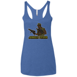 T-Shirts Vintage Royal / X-Small Jungle Fever Women's Triblend Racerback Tank