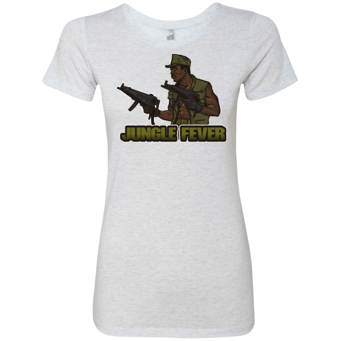 T-Shirts Heather White / Small Jungle Fever Women's Triblend T-Shirt