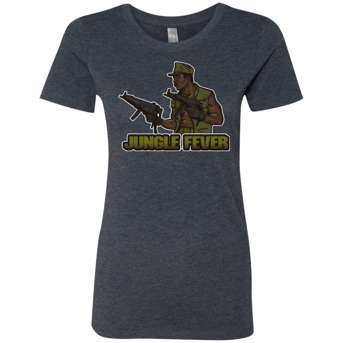 T-Shirts Vintage Navy / Small Jungle Fever Women's Triblend T-Shirt