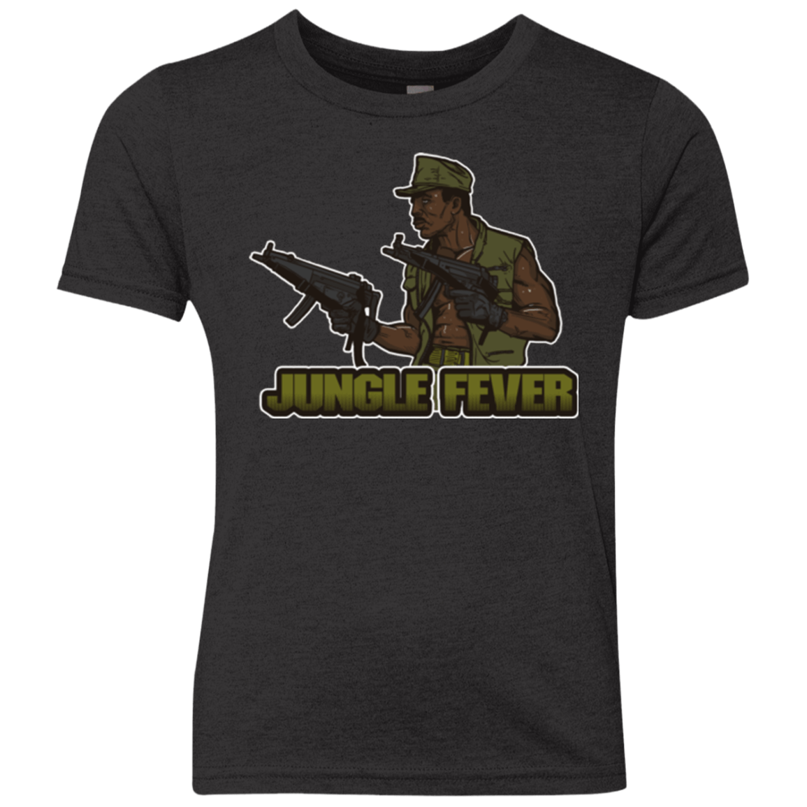 T-Shirts Vintage Black / YXS Jungle Fever Youth Triblend T-Shirt