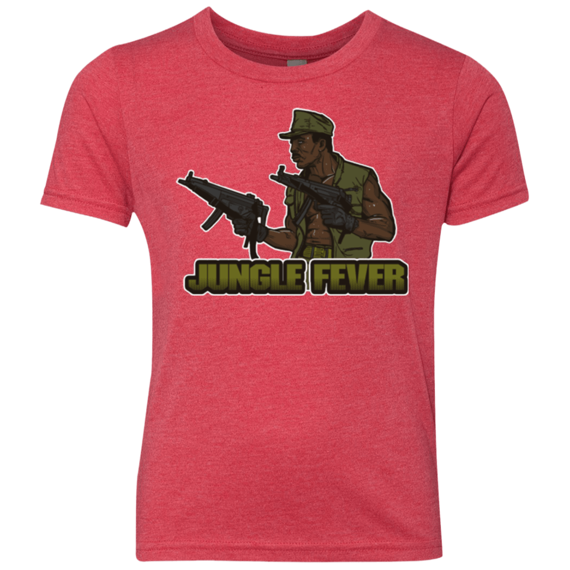 T-Shirts Vintage Red / YXS Jungle Fever Youth Triblend T-Shirt