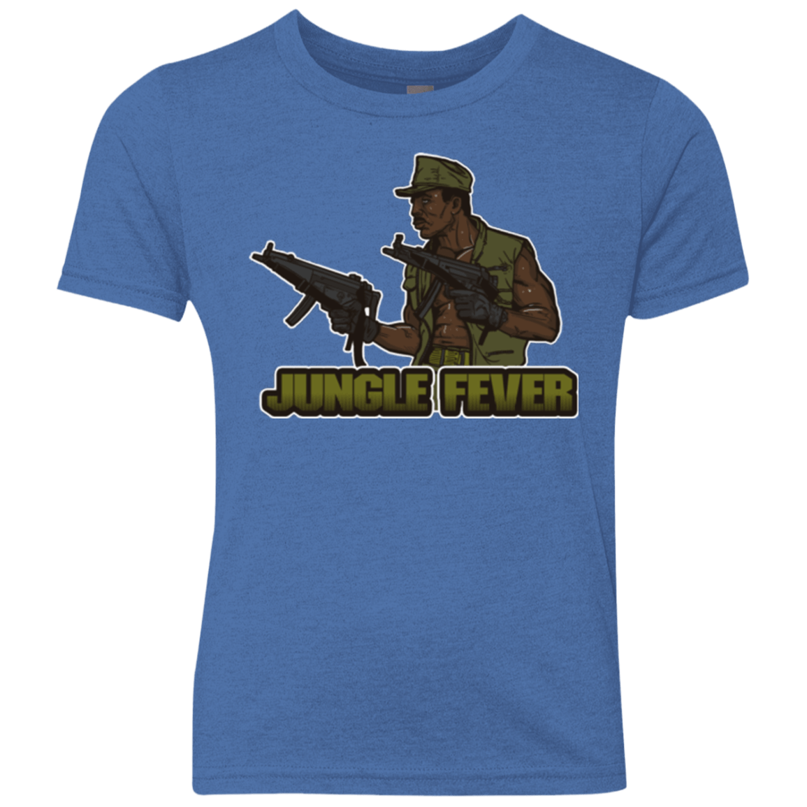 T-Shirts Vintage Royal / YXS Jungle Fever Youth Triblend T-Shirt