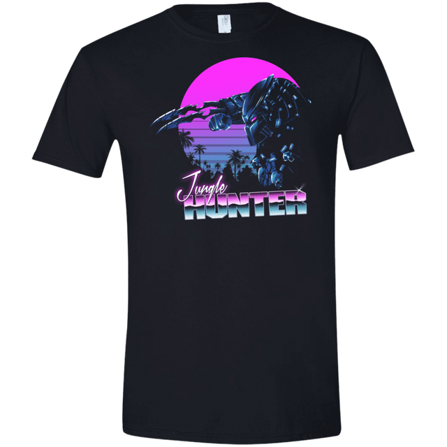 T-Shirts Black / S Jungle Hunter Men's Semi-Fitted Softstyle