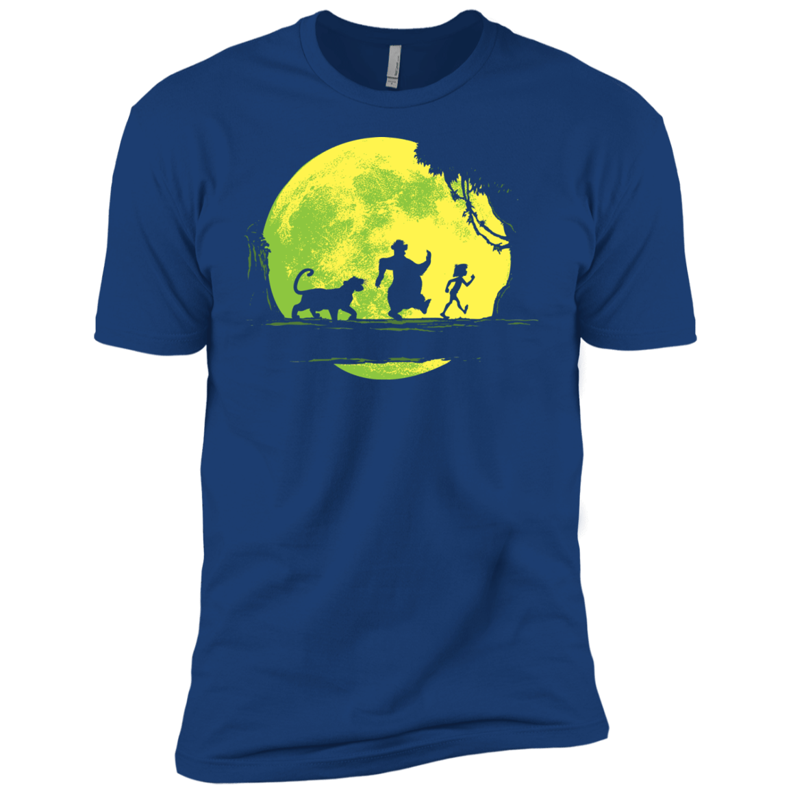 T-Shirts Royal / YXS Jungle Moonwalk Boys Premium T-Shirt