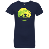 T-Shirts Midnight Navy / YXS Jungle Moonwalk Girls Premium T-Shirt