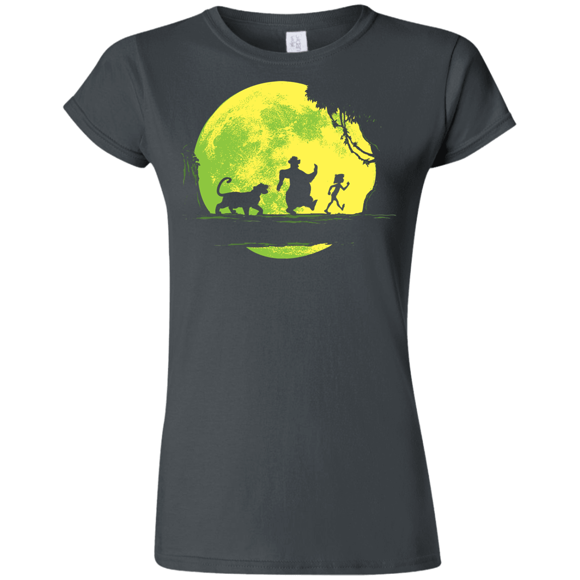 T-Shirts Charcoal / S Jungle Moonwalk Junior Slimmer-Fit T-Shirt