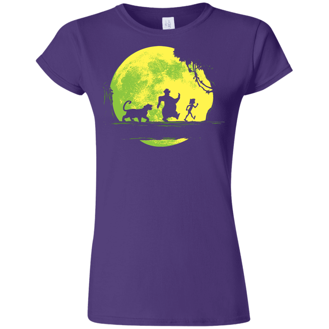 T-Shirts Purple / S Jungle Moonwalk Junior Slimmer-Fit T-Shirt