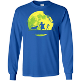 T-Shirts Royal / S Jungle Moonwalk Men's Long Sleeve T-Shirt