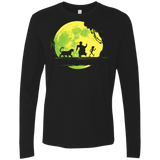 T-Shirts Black / S Jungle Moonwalk Men's Premium Long Sleeve
