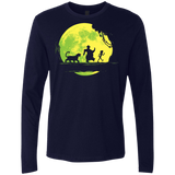 T-Shirts Midnight Navy / S Jungle Moonwalk Men's Premium Long Sleeve