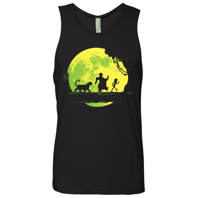 T-Shirts Black / S Jungle Moonwalk Men's Premium Tank Top