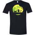 T-Shirts Black / X-Small Jungle Moonwalk Men's Semi-Fitted Softstyle