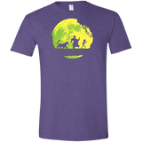T-Shirts Heather Purple / S Jungle Moonwalk Men's Semi-Fitted Softstyle