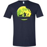 T-Shirts Navy / X-Small Jungle Moonwalk Men's Semi-Fitted Softstyle