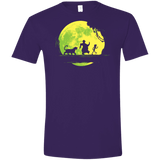 T-Shirts Purple / S Jungle Moonwalk Men's Semi-Fitted Softstyle