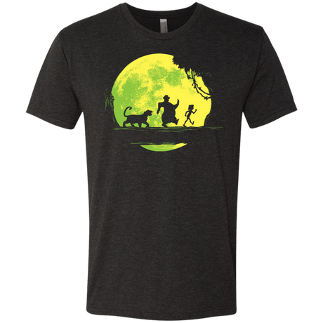 T-Shirts Vintage Black / S Jungle Moonwalk Men's Triblend T-Shirt