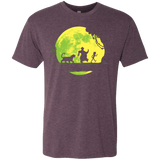 T-Shirts Vintage Purple / S Jungle Moonwalk Men's Triblend T-Shirt
