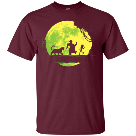 T-Shirts Maroon / S Jungle Moonwalk T-Shirt