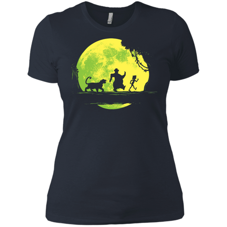 T-Shirts Indigo / X-Small Jungle Moonwalk Women's Premium T-Shirt